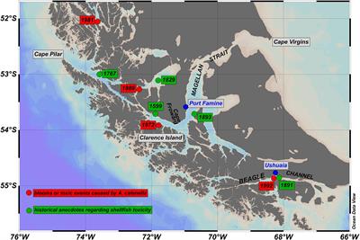 Blooms of Alexandrium catenella in Coastal Waters of Chilean Patagonia: Is Subantarctic Surface Water Involved?